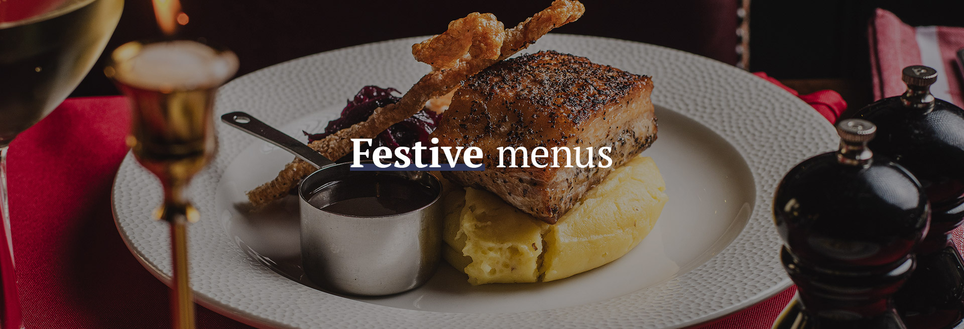 Festive Christmas Menu at The North Star 